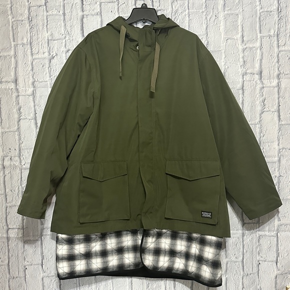 Levi's Men's Folsom Utility Jacket Thermore Insulation Forest Green XXL - Picture 10 of 11